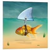 Usage : tableau en verre acrylique prêt à être accroché, fixation murale comprise