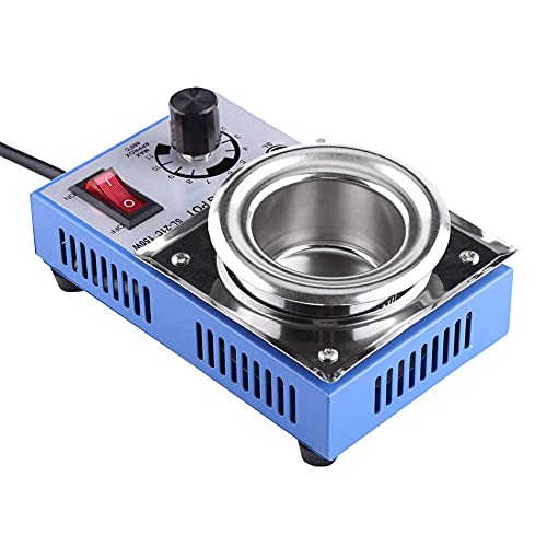 220 V 150 W Solder Pot Saldatura Dissaldante Bagno 50mm ST-21C 450 Gradi Max Tin Forno di fusione termoregolazione Saldatura Dissaldante Bagno