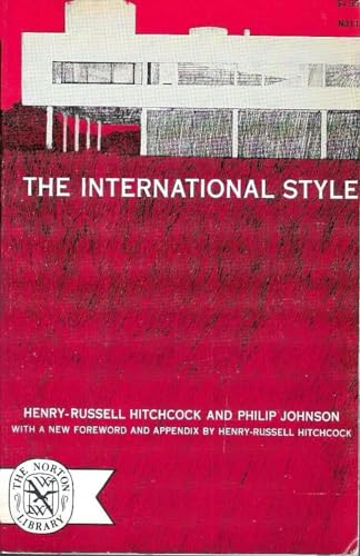 The International Style 0393003116 Book Cover