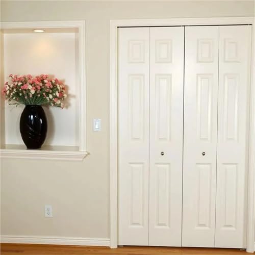 4 sets de kits de herrajes para puertas plegables de acero inoxidable y nailon para reparación miniatura 3