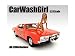 Car Wash Girl Barbara Figurine / Figure For 1:24 Models by American Diorama 23944