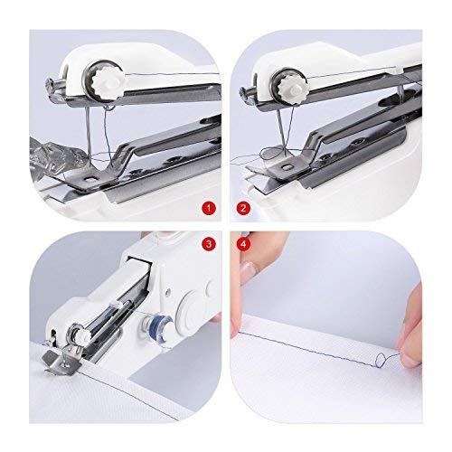 Handheld Naaimachine, Mini Draagbare Naaimachine voor Thuisgebruik Handmatige Sartorius - Image 7