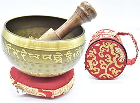 4.25" Chakra Meditation Bowl- 4.25 Inches,Excellent old singing bowl,Hand beaten Singing bowl from Nepal,Buddhist bowls.