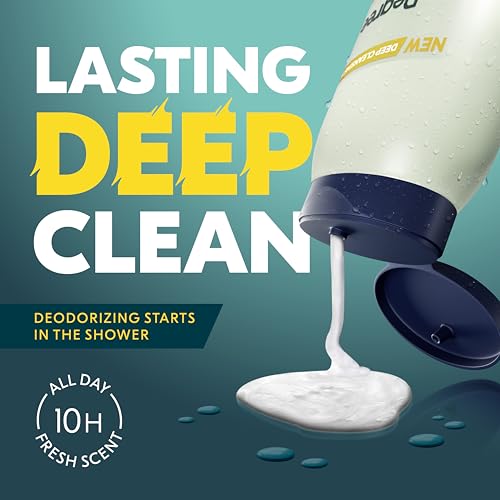 Degree All Day Fresh Body Wash Fresh Coconut Deep Cleansing 20 oz - Image 4