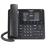  KX-DT680NE-B Terminal numérique haut de gamme, écran LCD couleur 480 x 272, 12 x 4 touches de fonction, auto-étiquetage, EHS intégré, noir