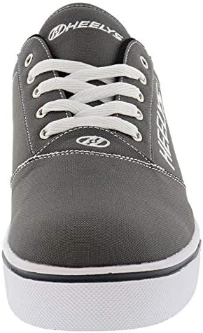 Heelys Footwear Wheeled Heel Shoe, Charcoal, 2 US Unisex Big Kid | Image 2