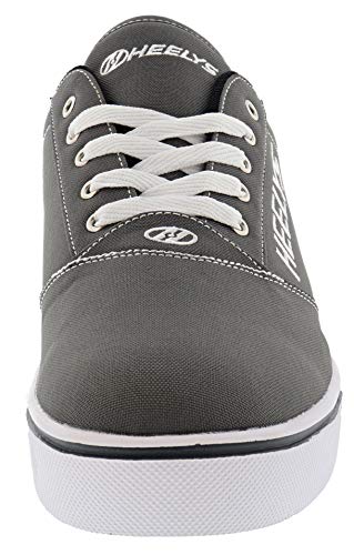 Heelys Footwear Wheeled Heel Shoe, Charcoal, 2 Us Unisex Big Kid #TOP3