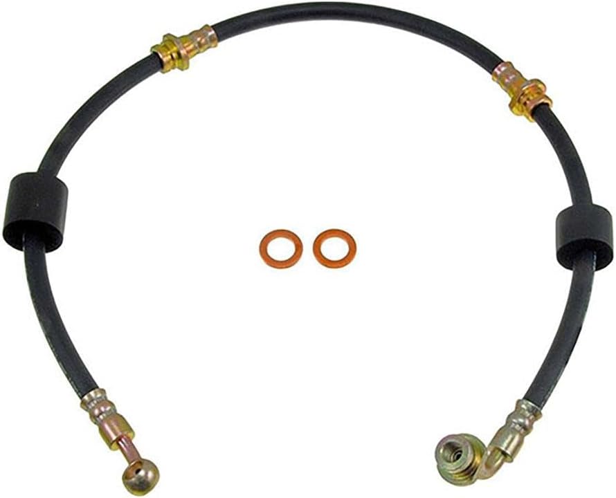 Hydraulic Brake Hoses - 1PCS Brake Hose Front Driver Side Brake Line fits Suzuki Sidekick 1989-1998 fits Suzuki X-90 1996-1998 fits Chevrolet Tracker 1998-1998 fits Chevy Tracker 1998-1998