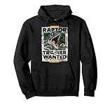 20JWOR00012B-002 Jurassic World Raptor Trainer Wanted Poster Sudadera con Capucha