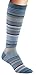 Fox River Women's Simply Stripe Ultra Lightweight Knee High Socks, Blue, Medium