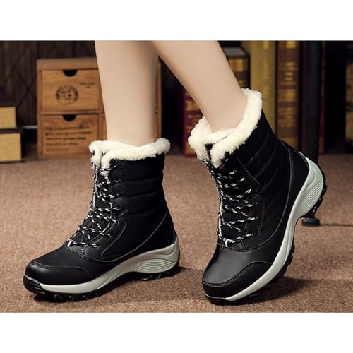 Kervaky Women's Boots Women's Snow Boots women's warm shoes women's casual boots women's waterproof boots4