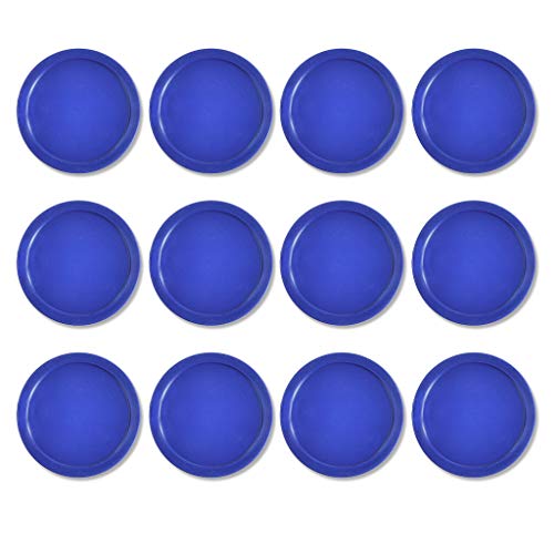 Lemon home 12 Pack Blue Home Standard Air Hockey Pucks - Large Size