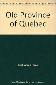Hardcover The old province of Quebec Book