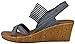 Skechers Cali Womens Beverlee-High Tea Wedge Sandal,navy,11 M US