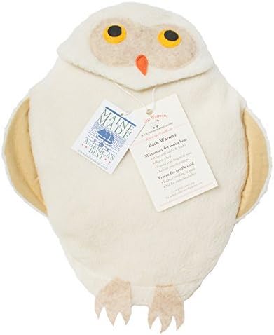 Maine Warmers Owl Microwave Body Warmer - Corn Filled Heating Pad - Heat or Freeze!