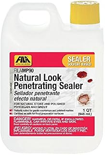 FILA Surface Care Solutions FILA MP90 Sealer Ideal for Granite, Quartz Countertop, Polished