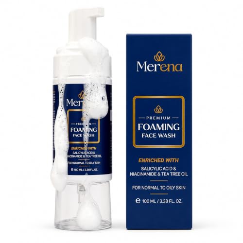 Image of Premium Foaming Face Wash | Salicylic Acid Niacinamide Tea Tree Oil Face Cleanser for Oily & Acne Prone Skin | Soap & Sulphate Free Daily Face Wash | Deep Pore Cleansing | 100 ml