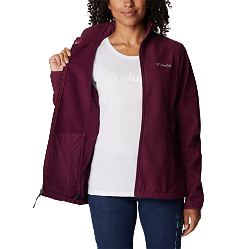 Image of Columbia Women Polyester Short Length Kruser Ridge II Softshell Hiking and Trekking Jacket