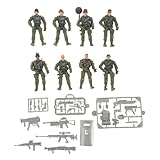 Valeur éducative : ces figurines de soldats jouets servent à la fois de jouets militaires amusants pour les garçons et d'outil pratique pour l'apprentissage militaire, offrant des figurines de soldats réalistes