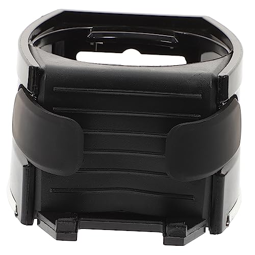 Portavasos y soporte para celular para ventilación de auto negro