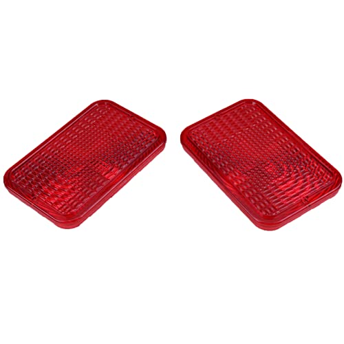 Yihetop 2Pcs Red Taillight Lens Lvu18747 Compatible For John Deere 1026R 2025R 2032R 3025E 3032E 4120 4410 4710 5090E 5100E #TOP1