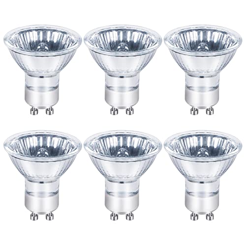 Gu10 25W Candle Warmer Halogen Light Bulb Scentsy Light Bulbs Spotlight Warm White Dimmable 2700K Mr16 Glass Cover Replacement For Wax Burner Light Bulb, Tart Burner Bulb, Recessed Lighting Fixture #TOP11