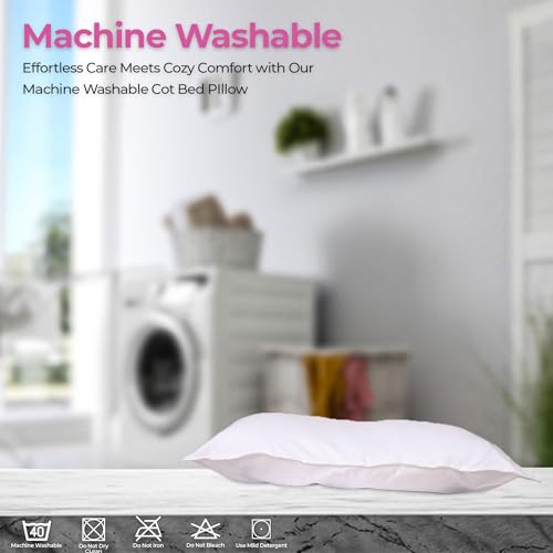 Home Sweet Home UK 100 Microfiber Super Soft Touch Toddlers Cot Pillow