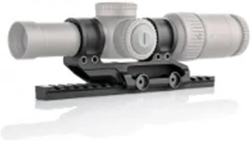 SR/LP/07 One-Piece Cantilever Optic Scope Mount，30mm Dual Rings Bracket，1.57" Centerline Height，Aerospace Grade Precision Adapter，Fit 20mm Picatinny Weaver Rail for Outdoor Sight Accessories，Black