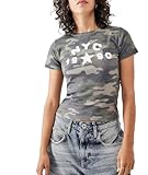 Y2k Aesthetic Graphic Baby Tees for Women Tight Short Sleeve Crop Tops 90s Teenagers Shirt Clothing Summer 2025 (Letter Mixed Color, S)