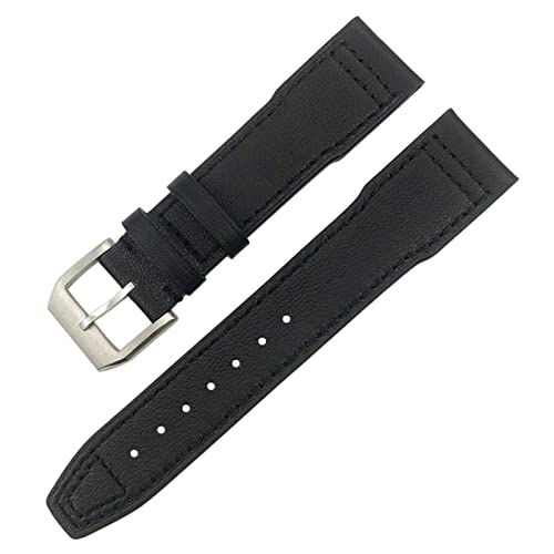 Bracelet de montre en cuir pour IWC remplacez votre vieux bracelet rigide par du confort