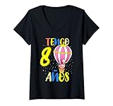 Tengo 8 Años 8º Globo Flamingo Cumpleaños
