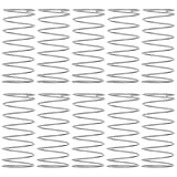 jojofuny 20 Stück WC-Spülknopf-Feder, Edelstahl-Kompressionsspule, hohe Spannung, Mini-Spiralfeder, universelle Kompatibilität, geräuschlose Funktionalität für Heimwerker, Sanitär-Wartung