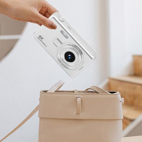 Cámara digital compacta Cocoarm 12MP FHD 1080P Silver miniatura 5