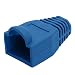 Cmple RJ-45 Strain Relief Boots for CAT5/5E/6 Ethernet LAN Cable Connector Cover Color Blue (Pack of 50)