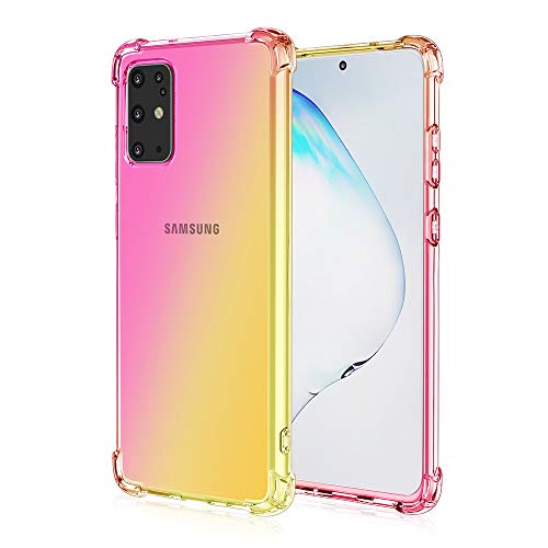 �yRobinsys�z�Ή� Galaxy S20+/SC-52A/SCG02 �P�[�X TPU�i�s���N�S�[���h�j�J���t�� ������� �X�}�z �g�уJ�o�[ �����h�~ ���^ �y�� ���΂܂Ȃ� �����X�}�z�P�[�X �M�����N�V�[ S20�v���X5g sc52a �T���X��s2