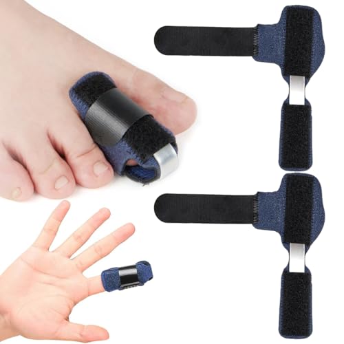 2Pcs Férula para Dedo en Martillo, Corrector Dedos del Pie, Sopor...