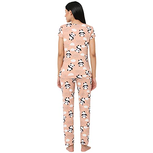 Image of Sweet Dreams Women's Brush Hearts Pajama Set Pack of 1