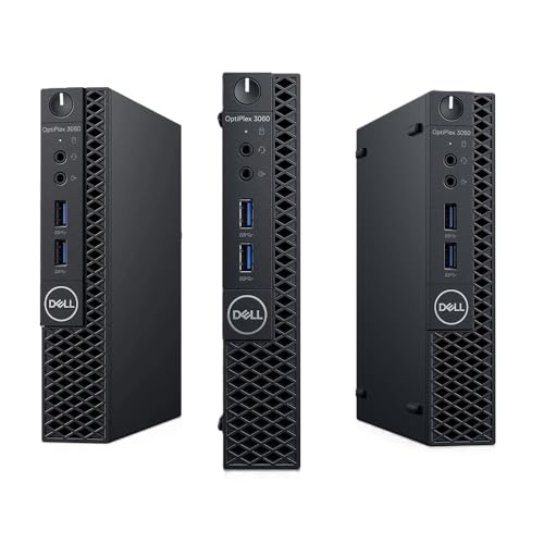 Dell Optiplex 3060 USFF Micro Mini PC Computer i5-8500T Wi-Fi Windows 11 Pro (Renewed) (8GB - 256GB SSD)