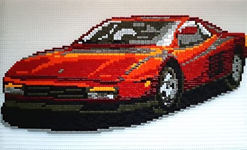 stickit Mini Stecksystem Ferrari mit Metallic Steine ca. 2.500 Teile Nr. 42242