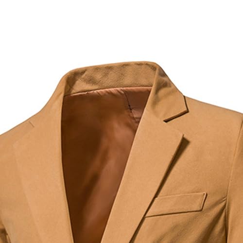 Men's Vintage Casual Corduroy Blazer Mens Corduroy Blazer Jacket Sport Coat One Button Casual Suit Slim Fit4