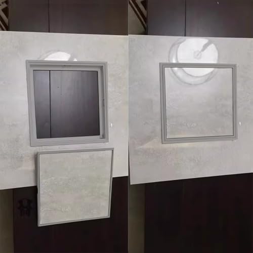 �^�C���Ǘp���^�����`�_�����p�l���A �v���X�`�b�N���ǌ��J�o�[ 120x120mm�A150x150mm�A160x160mm�A200x200mm�A �����E�����p�_����(Gray,16x16cm (6 1/4"x6 1/4"))