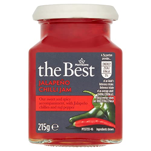 Morrisons Best Jalapeno Chilli Jam Chutney 215g