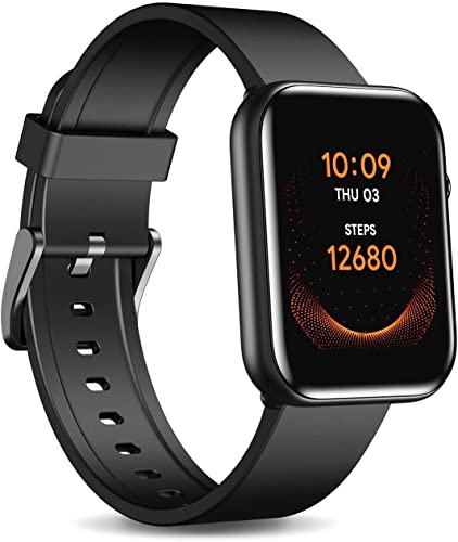 TicWatch GTH Smartwatch Orologio Intelligente, durata della batteria fino a 10 giorni con misurazione della temperatura della pelle,monitoraggio della frequenza ardiaca con ossigeno nel sangue,5ATM