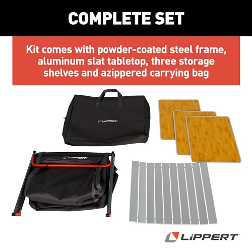 Image of Lippert Components Camping Pantry - Grey