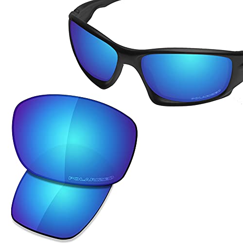Image of SAUCER Premium Replacement Lenses for Oakley Ten X OO9128 | UV400 Protection, Anti-Scratch, Precise Fit & Enhanced Clarity