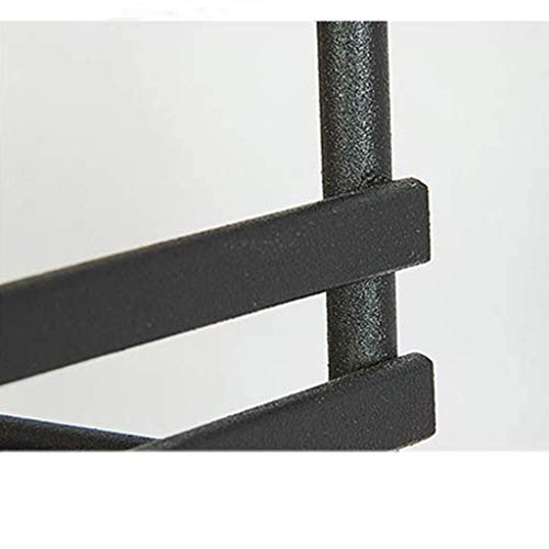 Kitchen shelf lixin en fer noir 38.5 22.5cm pour couvercles