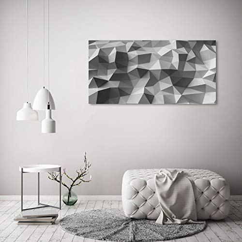 Tableau photo decorative cuisine et salon triangles d'abstraction - 4