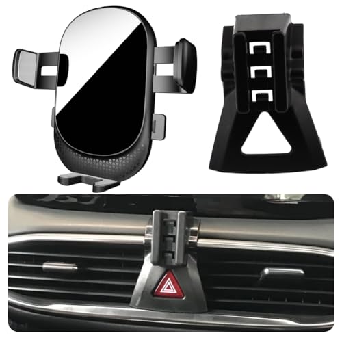 Car Phone Holder for Hyundai Santa Fe Auto Accessories [Only for 2019-2023 Santa Fe] [Auto Lock Hands Free Cell Phone Mount Car fits for iPhone & All Smartphones]
