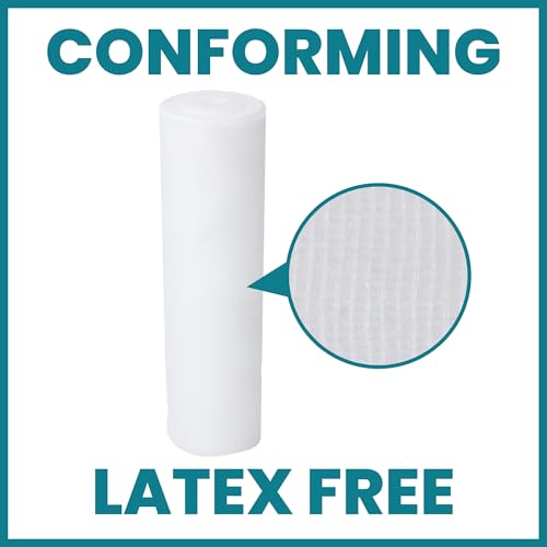 Oasis Stretch Gauze Rolls, 6 in x 4.1 Yards, Latex Free, Conforming Non-Sterile Gauze, 12/Pack miniatura 3