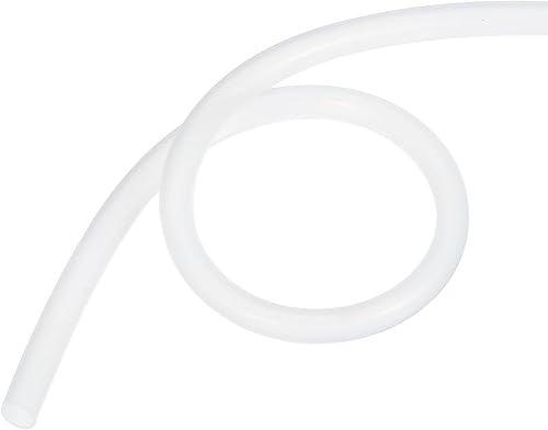 Miniatura 45 de YOKIVE Tubo de silicona, transferencia de agua, ideal para bomba (transparente, 0.118x0.157 in IDxOD, 16.4 ft)